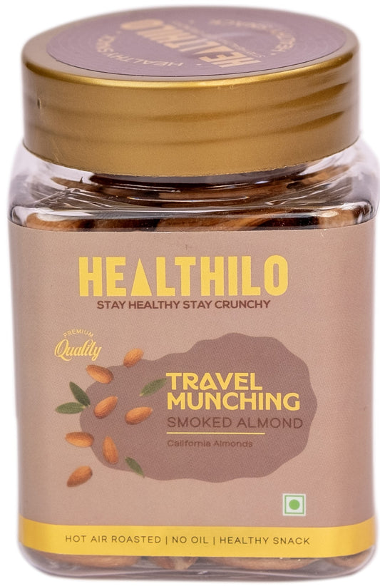 PREMIUM DRY FRUITS  - Travel Munching (Smoked Almonds)